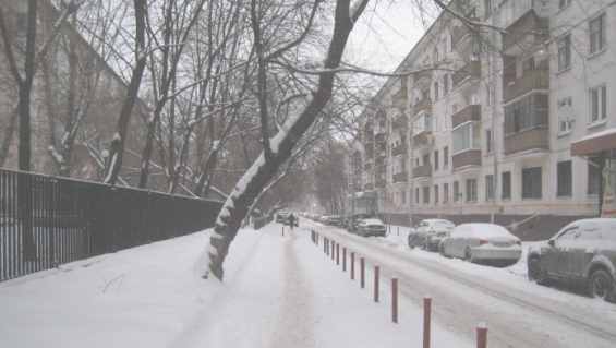 Татарская улица в зимний период